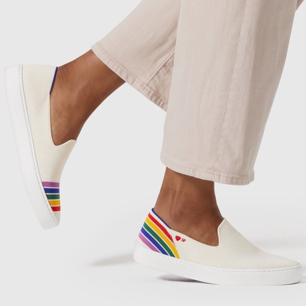 Rothy’s Limited Edition San Francisco Pride Shoes - Picture 3 of 12
